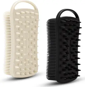 Silicone body scrubber & exfoliator 2PCS