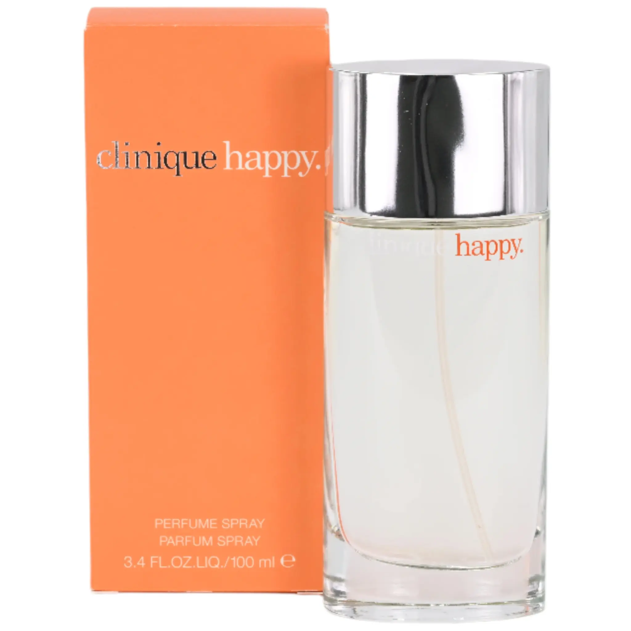 CLINIQUE Happy Eau de Parfum Spray 3.4 fl oz / 100ml, Daily Wear Women's Fragrance, New in Original Box, Perfume For Sale, Spray Type, Cool Women Gifts, 3 To 3.9 Fl Oz, Beauty Perfume, Edp Spray