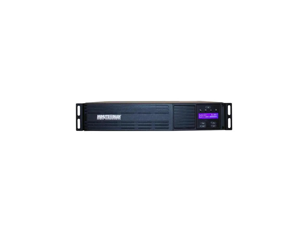 Minuteman Line Interactive Sine Wave Rack/Wall/Tower UPSs with LCD Display for Network Data Centers, Remote IDF/MDF Network Closets, Security Systems, and Education Networks