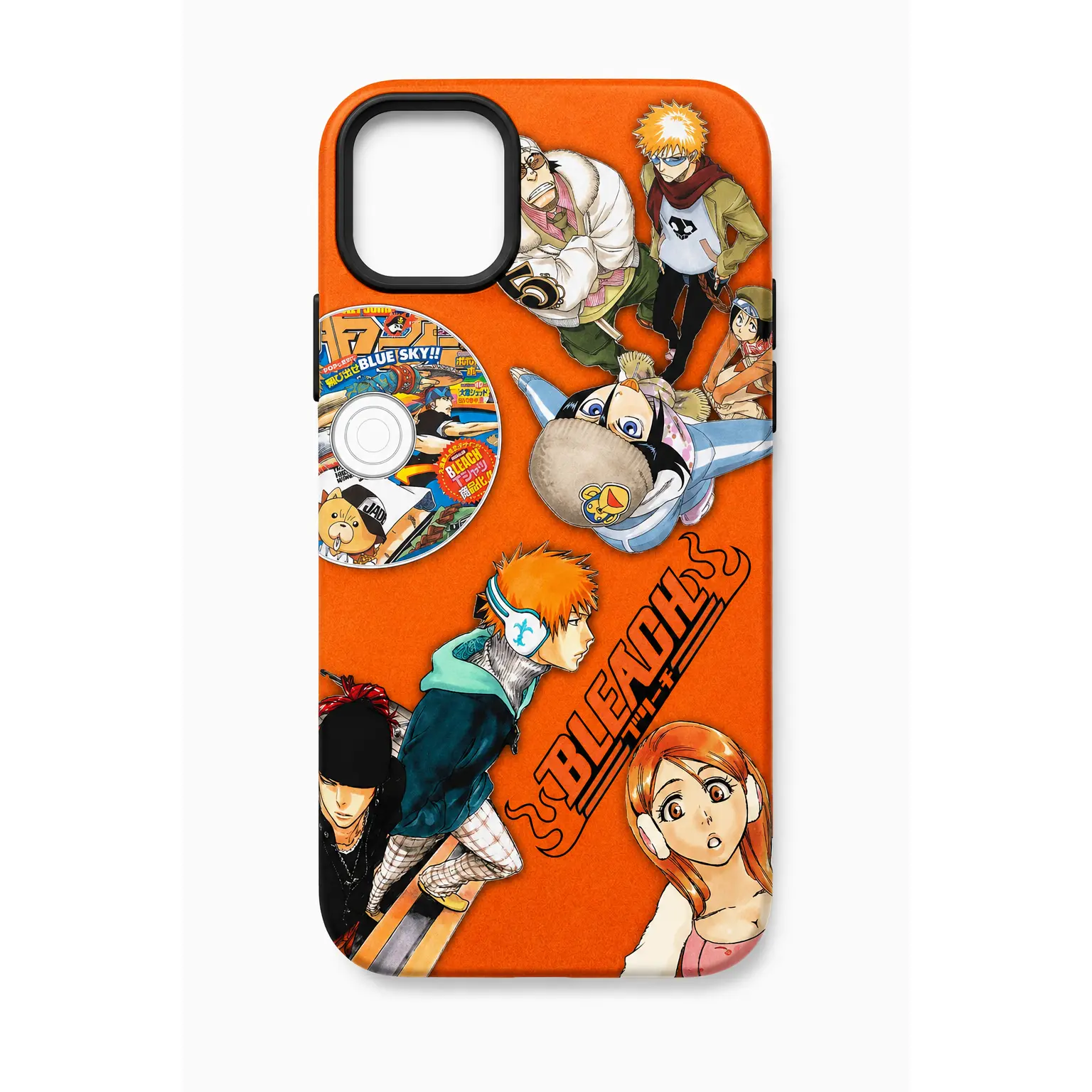 Bleach Anime MagSafe iPhone Case – Ichigo Orihime Rukia Orange Manga Phone Cover for iPhone17 17pro 17 16 15 14 13 12 11,、