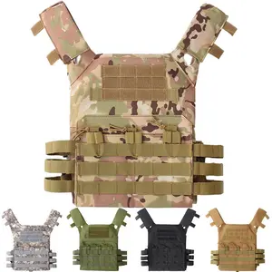 Lightweight Adjustable Vest, Training Outdoor vest with patch for Outdoor Sports, Fashion Vest Bag for Daily Used Coyote, Tactical Lightweight Vest