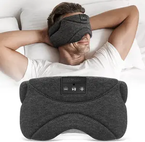 Bluetooth Sleep Mask with Headphones 24 White Noise Ice-Feeling Extra Soft Modal Lining Blackout Sleep Eye Mask Ultra-Thin Sleep Headphones Keimprove