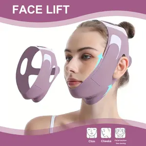 Breathable V Line Face Lifting Strap - Chin and Cheek Lifting Bandage for V Face Lift - Sleeping Mask Strap for Women - Firming and Contouring V Shape Lift Enhance Skin Elasticity Reduce Fine Lines Revitalize Skin for All Skin Types - Gift Idea
