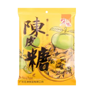 HONGYUAN Chenpi Tangerine Peel Candy 355g - Traditional Chinese Sweet & Sour Snack