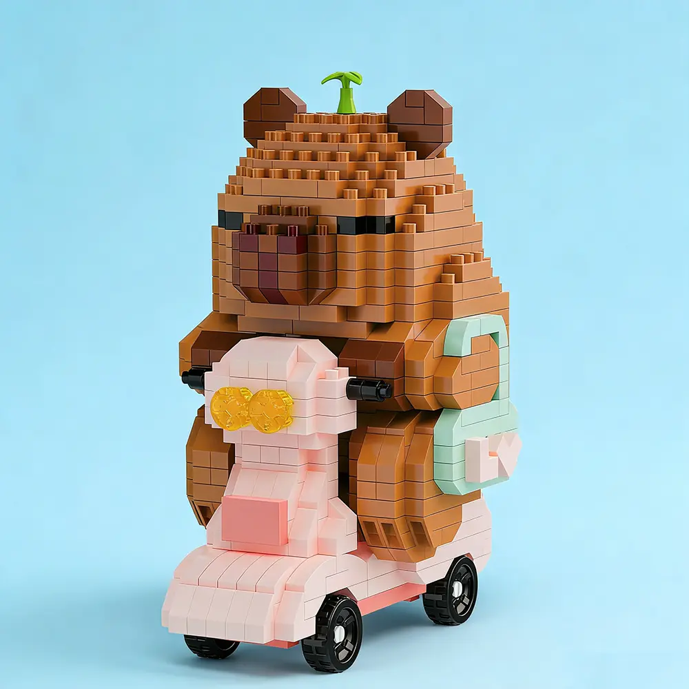 Capybara Building Blocks Capybara Mini Building Block Sets Capibara Micro Building Blocks Party Favors Birthday Gifts for Adults