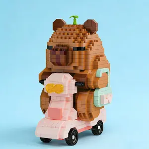 Capybara Building Blocks Capybara Mini Building Block Sets Capibara Micro Building Blocks Party Favors Birthday Gifts for Adults