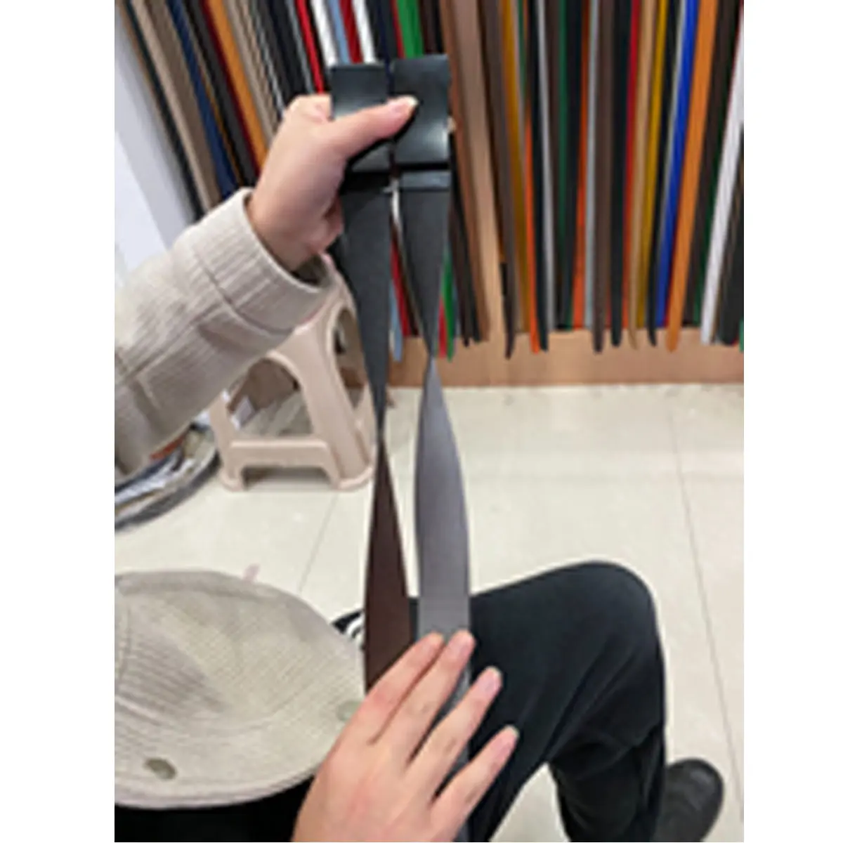 (Reversible Canvas) Black/Grey