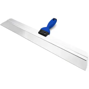 Pro Taping Knife 24", Stainless Steel Drywall Skimming Blade, Spackle Tool for Drywall, Paint Scraper, Putty Knife, Essential Taping Tools, Espátulas Para Drywall