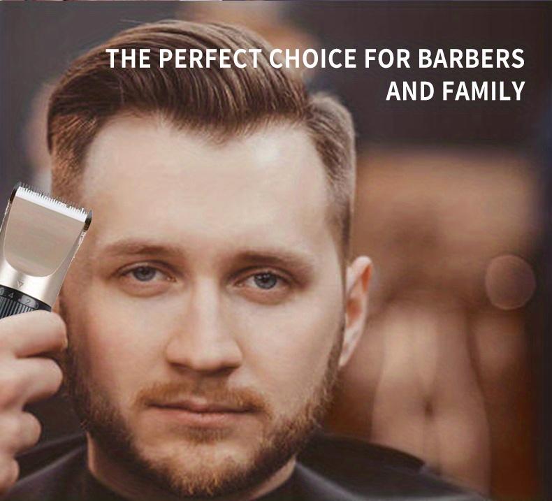 Multifunctional Electric Hair Clipper | USB Charging, 4 Types of Limit Combs, Professional Wireless, Ideal for Travel and Home Use, Perfect Holiday Gift for Fathers ,perfect travel gift