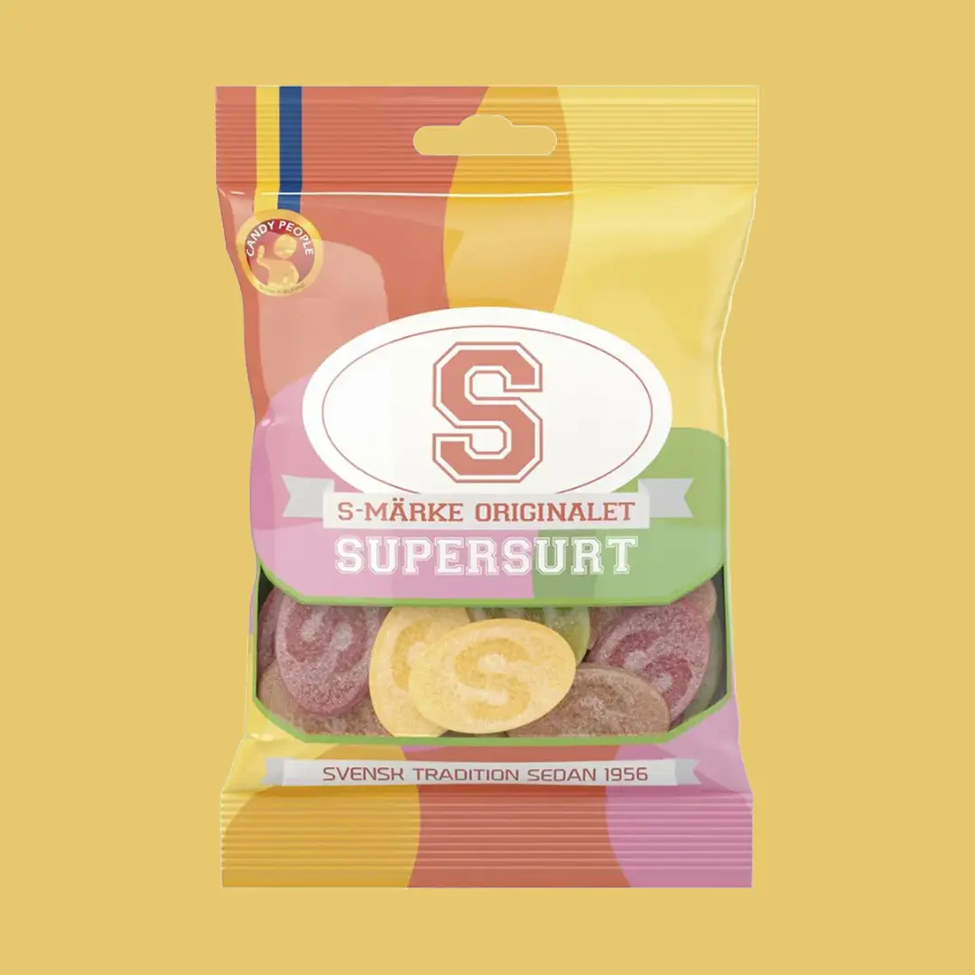 Sour "S" Ovals - Oval Candies