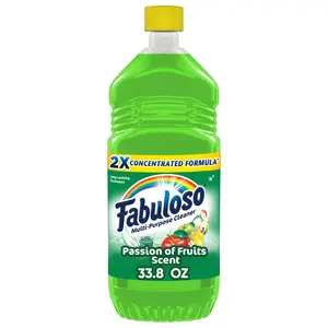 Fabuloso Multi Surface All Purpose Floor Cleaner, Passion of Fruits Scent, 33.8 fl oz