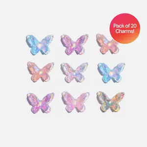 Flutter Friends Butterfly Charms