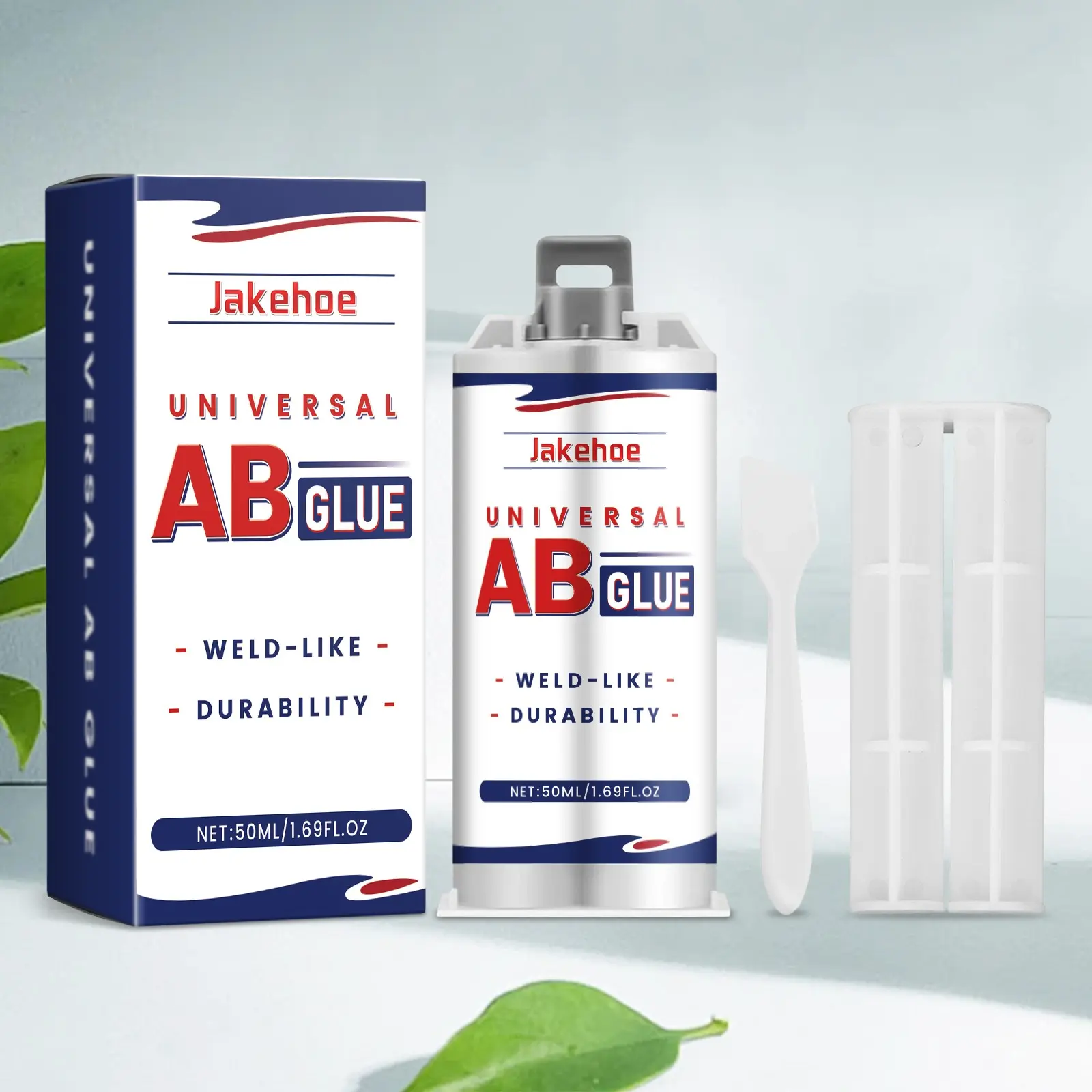 Jakehoe Repair Glue for Pipe Surface Cracks, Wall Tile Gap Waterproof Adhesive, Casting Glue Ab Glue Repair Agent