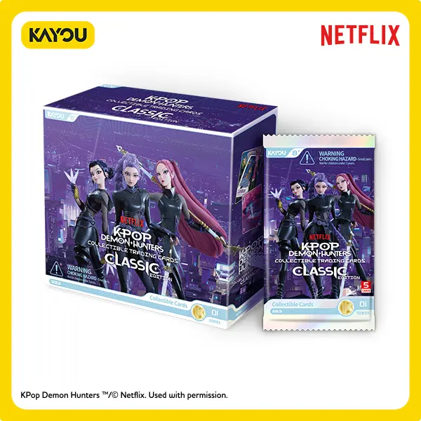 KPop Demon Hunters-Collectible Trading Cards-Classic Edition-001-NA Buy 2 Boxes Get 1 Free PR Card