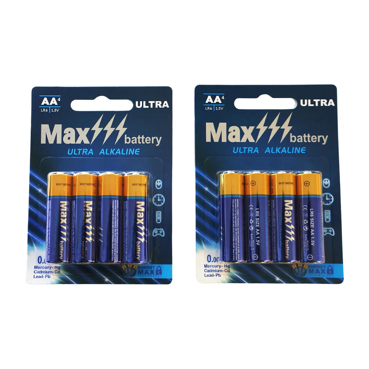 Besia 8 PACK LR03 AA Battery with Long-Lasting Power, Alkaline AA Battery for Household and Office Device