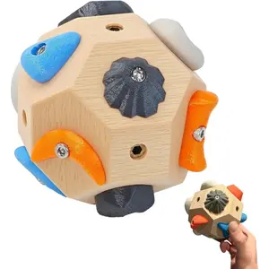 Handcrafted 3D Rock Climbing Ball, Simulated Climbing Training Balls, Finger Strengthener & Grip Trainer for Rock Climbers