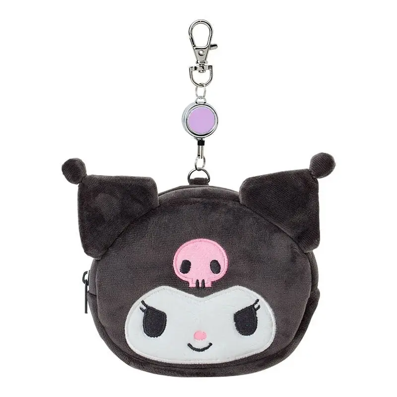 Kuromi Plush ID Badge Holder & Reel Kuromi Plush ID Badge Holder & Reel