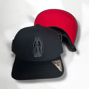 La virgencita Hats black/red SnapBack for men