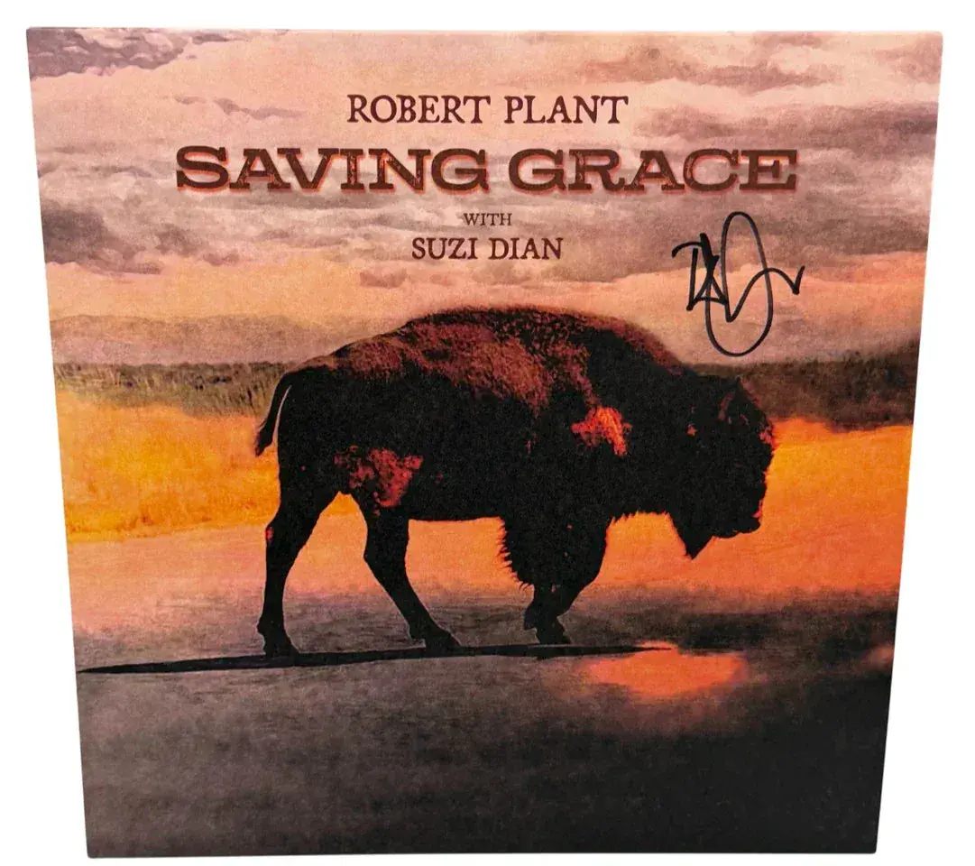 Robert Plant Authentic Autographed Vinyl Record
