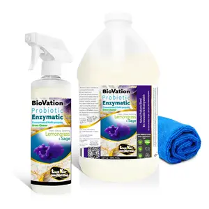 BioVation™ 16 fl oz with 64 fl oz Refill Concentrated Probiotic Enzymatic Green Cleaner