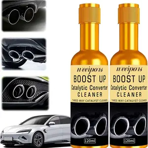 Car Three-Way Catalyst Cleaner, Carburetor Engine Internal Cleaning Agent, No Disassembly, Exhaust Carbon Removal, Tail Gas Cleaner