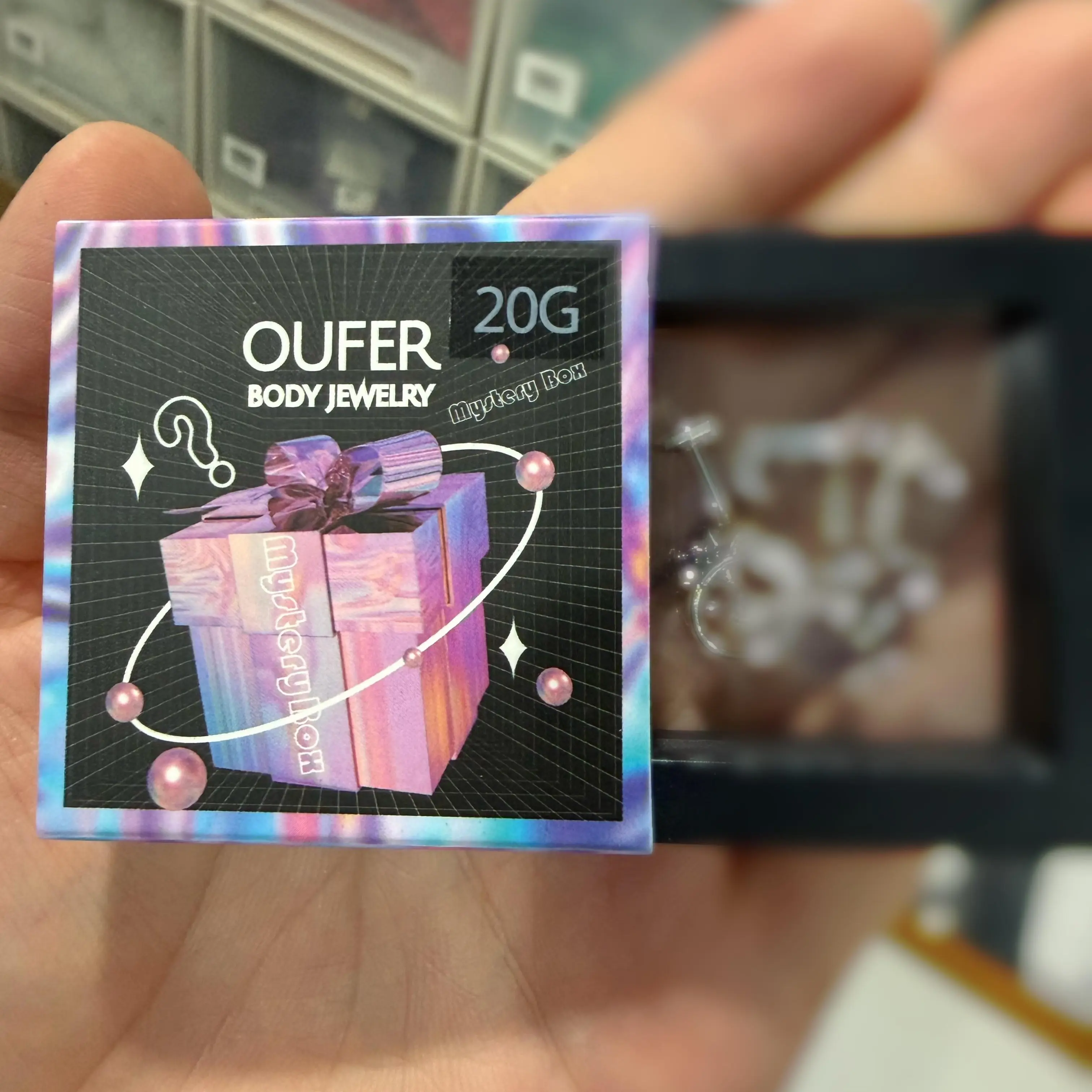 Oufer Mystery 6Pcs Value Pack Nose Ring Jewelry