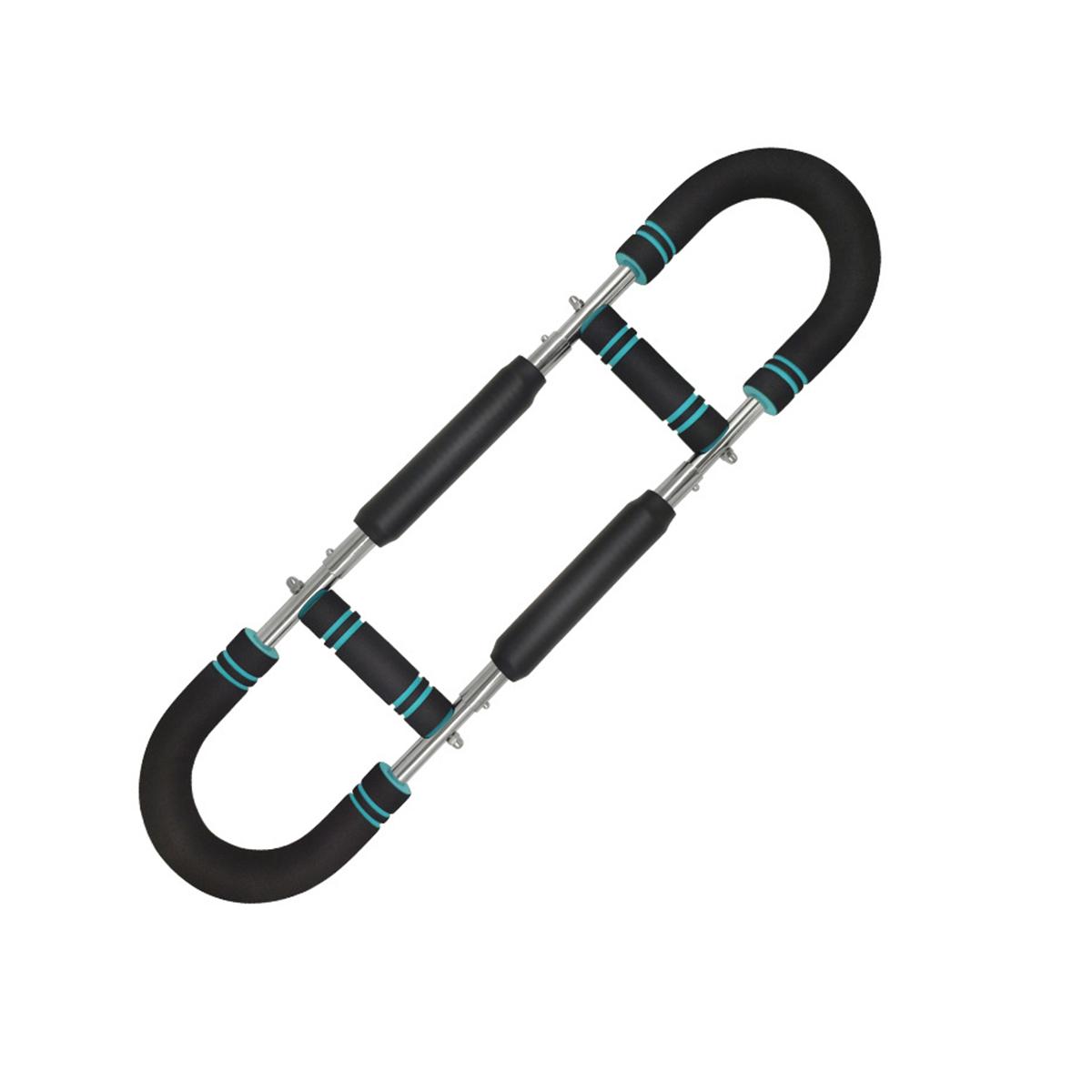 60-110lbs Adjustable Twister Arm Exerciser Spring Workout Bar, Multi-purpose Forearm & Chest Trainer, Portable Home Fitness Equipment for All 60-110lbs Adjustable Twister Arm Exerciser Spring Workout Bar, Multi-purpose Forearm & Chest Trainer, Portable Home Fitness Equipment for All