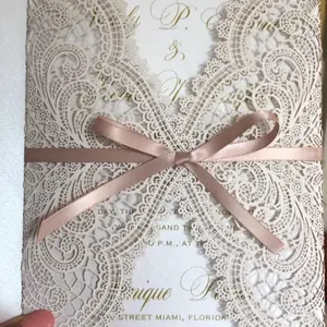 Wedding Invitations . Lasercut