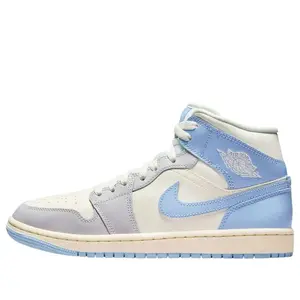 Jordan 1 Mid Psychic Blue Sail Coconut Milk (Women's) BQ6472-402