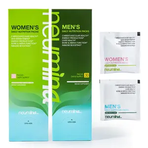 Neumina Women/Men's Daily Nutrition Packs for Liver Health Energy Production Bone & Nerve Function Stress Relief 30 Servings Made in USA Healthcare Natural Supplement
