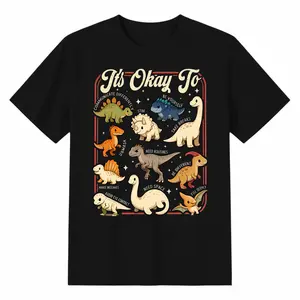 Dinosaur Autism Acceptance T-Shirt, Neurodiversity Pride Tee Statement Piece
