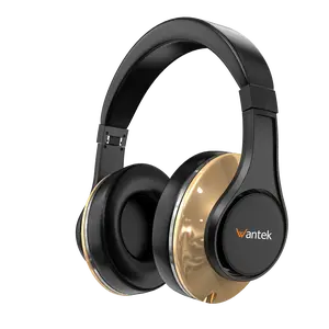 【Bluetooth Headphones Over Ear】3D Music Modes, Wireless Headset with Mic, HiFi Stereo, 40H Playtime, Foldable & Lightweight, Deep Bass for Home, Office, Cellphone, PC