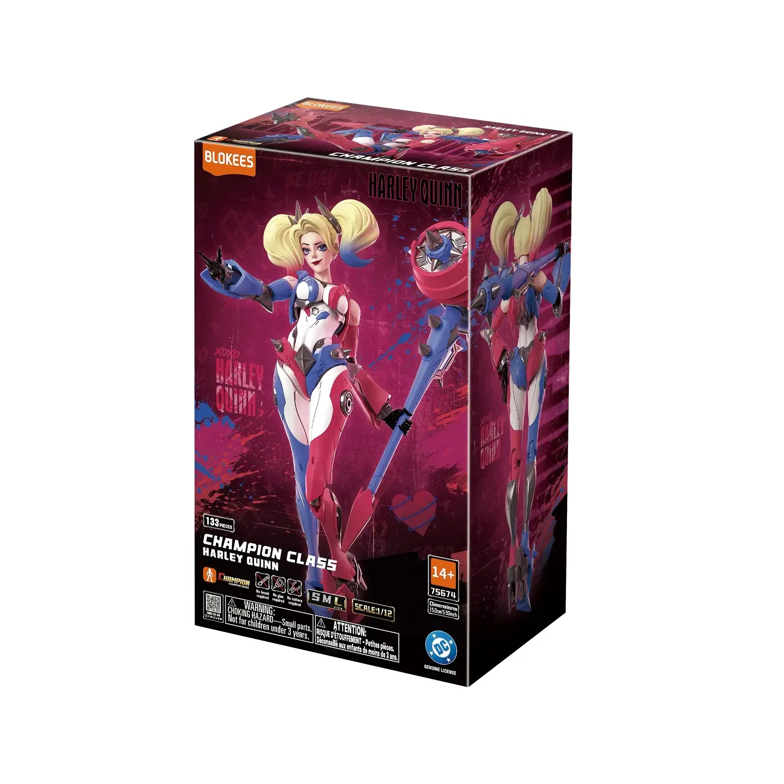 DC Champion Class Harley Quinn | Blokees DC Champion Class Harley Quinn | Blokees