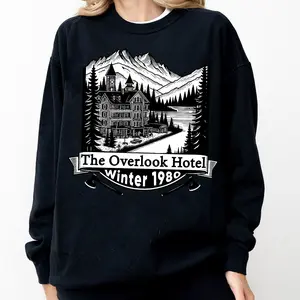 Overlook Hotel Winter 1980 The Shining Shirt, Unisex Tshirt, Horror Classic Film Lover Shirt Sweatshirt Hoodie