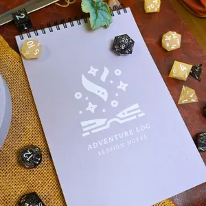 Adventure Log Session Notes Journal for TTRPGs Adventure Log Session Notes Journal for TTRPGs