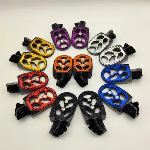 GERRIT Colorful Widened Foot Pedals Compatible with Surron UltraBee Electric Cross-Country Bike Retrofitting Metal Foot Board Accessories