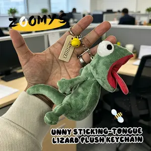 Lizard Shape Doll, Cute Animal Keychain, Funny Plush Toy, Perfect for Daily Decoration, Ideal Gift for Holidays
