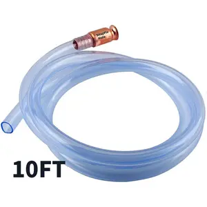 SnapFixMate 10FT Gas Siphon Hose Pump, Shaker Siphon for Gasoline/Fuel/Water Transfer, Safety Self Priming Hose 1/2" Valve,TikTokShopBlackFriday
