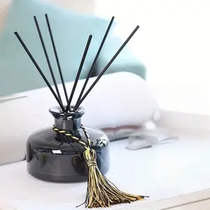 Elegant Large Capacity No-Flame Incense Bottle, Air Fragrance Diffuser, Reusable Empty 7.04 Oz Container, Ideal for Bathroom, Home, Car, Outdoor Use