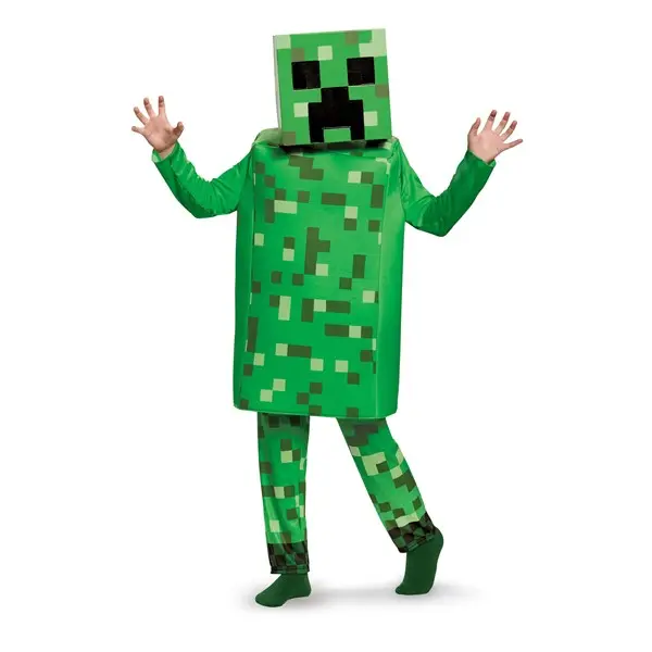 Minecraft Creeper Deluxe Kid's Costume