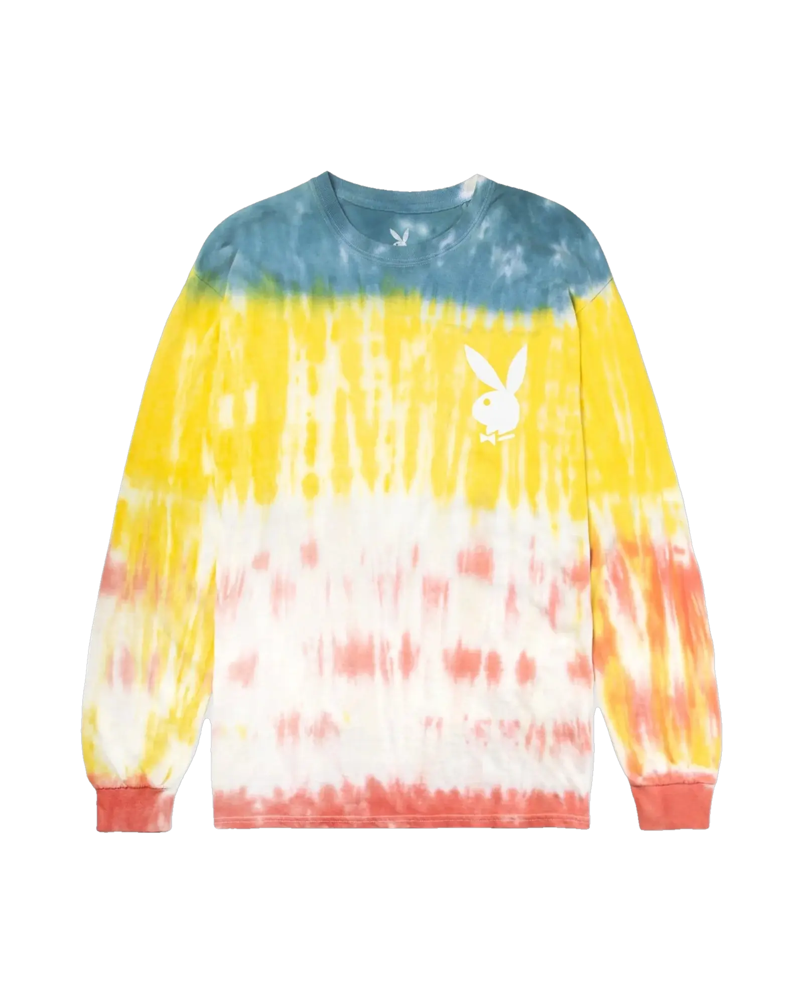 Playboy Tie-Dye Logo Long Sleeve T-Shirt