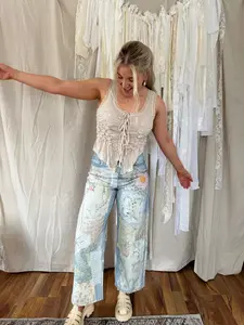 Soft Story Patchwork Jean