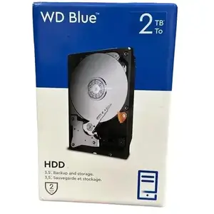 Western Digital Blue 2TB HDD 3.5" Backup and Storage No Warranty Hard Disk Drive