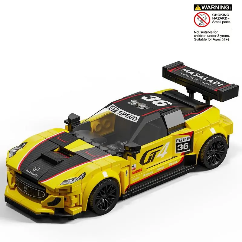 Racing Car Building Set, Building Blocks Model, Vehicle Building Blocks, City Race Model Display, Sports Supercar, DIY Assembly Toy for Boys, Stable Structure, Perfect Gift and Collection, Model Building Kits, Building Block Sets