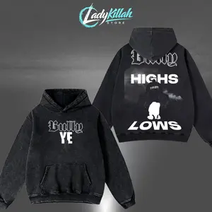 YE - Bully Album Merch 2026 Premium Washed T-Shirt and Hoodie For Ye Fans, Ye Stans Hip-Hop Shirt, Gift For Ye Fan Graphic Tee, Bully Album Fan Merch Shirt #23