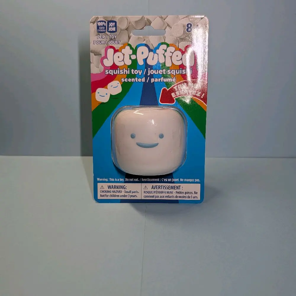 incredible play JET-PUFFED SCENTED SQUISHI TOY!!!!  FOR AGES 8+.   mello to the MARSH!!!