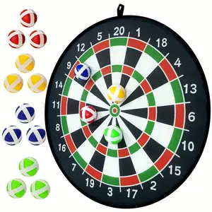 Dart Board Game Set, 1 Set Indoor Outdoor Balance Training Dart Board Game, Parent-child Interactive Game Props, Sports Toys for Indoor Outdoor