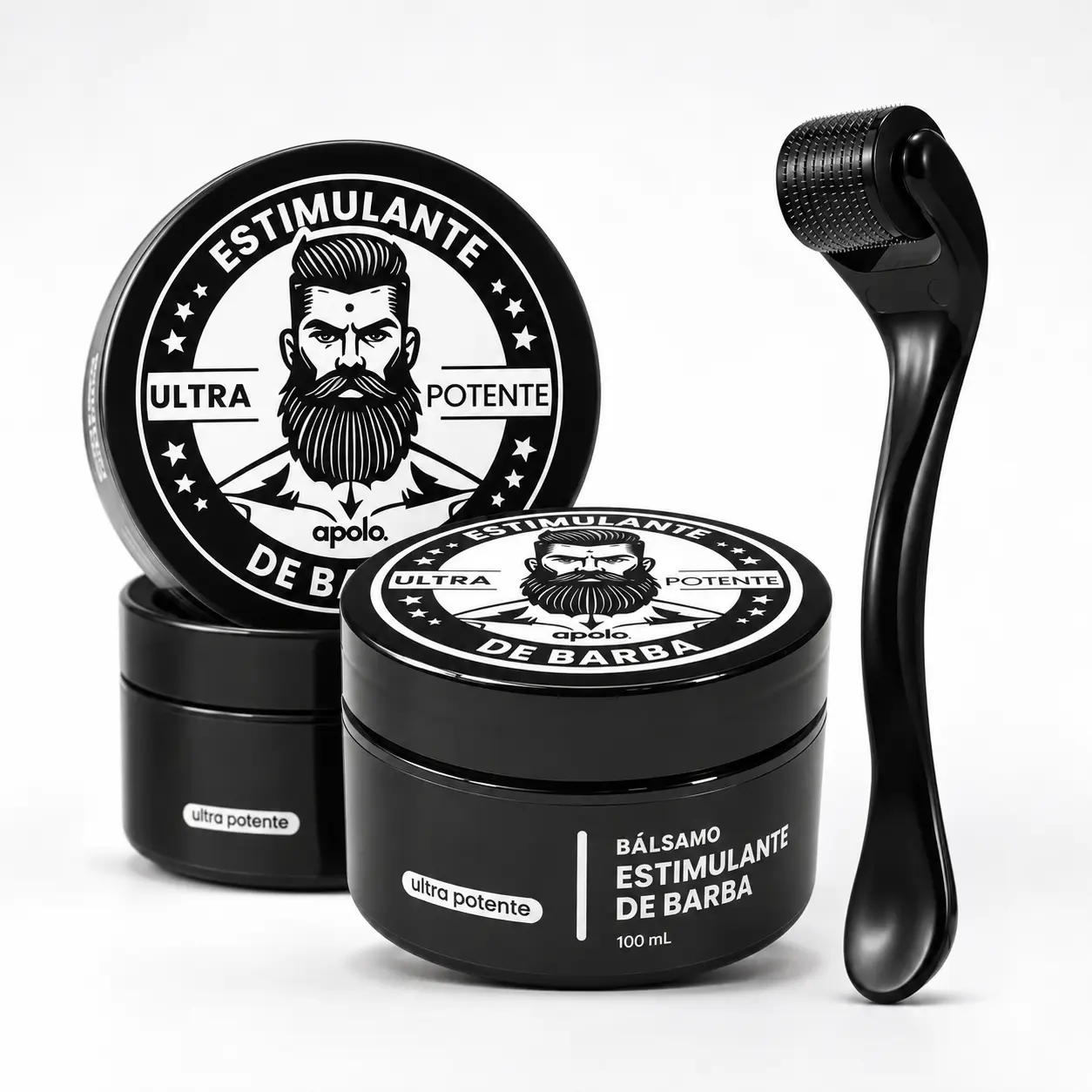 Apolo Ultra Potente Minoxidil Beard Cream - Men’s Special Densifying Blend, High-Potency Beard Conditioning Cream, For Patchy Sparse Beard, Support Follicle Health & Improve Uneven Zones, Create Fuller-Looking Beard