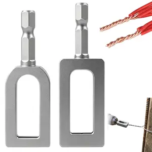 IRONFIX 2PC Electric Wire Twister Tool for Drill, Heavy Duty Wire Twister for Drill with 1/4" Hex Shank, Tools on Sale and Clearance, Professional Steel Wire Twisting Tool for Fencing, Rebar Tying