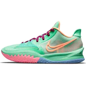 Nike Kyrie Low 4 EP Basketball Shoes for Men and Women – Round Toe, Lace-Up, Mesh and Synthetic Upper with TPU Support, Cushioned, Non-Slip, Durable Verifiable, with credentials and supporting global authentication